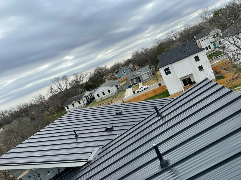 Standing seam metal roof panels with vents for Skylight Repair in Ojus